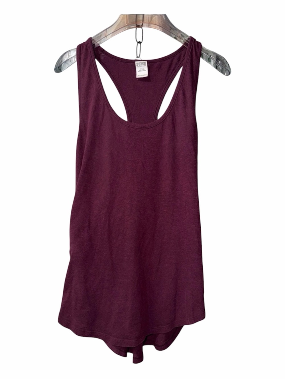 PINK Victoria's Secret Plum Racerback Tank
